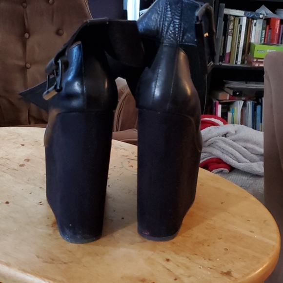 Topshop Wedge Heels, extreme platform, black - Picture 4 of 5